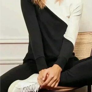 summersalt Black Crewneck Top and joggers Mediums for both